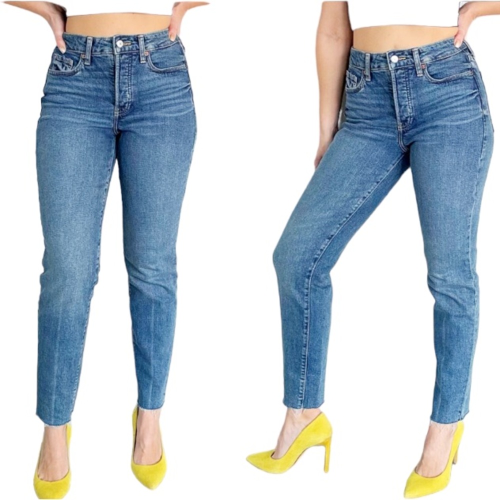Old Navy high rise O.G. straight leg secret smooth pocket jeans size 2